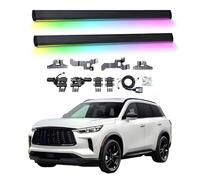LDFREBCX Electric Running Boards Compatible for Infiniti QX60 2013-2021 with Light, SUV, Off-Road & Pickup Trucks - Retractable Truck Steps & Nerf Bars