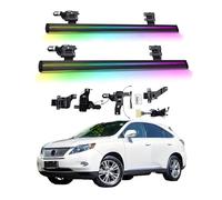 LDFREBCX Electric Running Boards Compatible for Lexus RX450 2010-2015 with Light, SUV, Off-Road & Pickup Trucks - Retractable Truck Steps & Nerf Bars