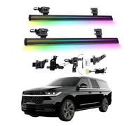 LDFREBCX Electric Running Boards Compatible for Lincoln Navigator L LWB 2018-2025 with Light, SUV, Off-Road & Pickup Trucks - Retractable Truck Steps & Nerf Bars