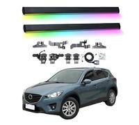 LDFREBCX Electric Running Boards Compatible for Mazda CX-5 2013-2017 with Light, SUV, Off-Road & Pickup Trucks - Retractable Truck Steps & Nerf Bars