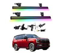 LDFREBCX Electric Running Boards Compatible for Nissan Pathfinder 2024-2025 with Light, SUV, Off-Road & Pickup Trucks - Retractable Truck Steps & Nerf Bars