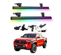 LDFREBCX Electric Running Boards Compatible for Toyota Tacoma 2022-2024 with Light, SUV, Off-Road & Pickup Trucks - Retractable Truck Steps & Nerf Bars