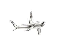 LDGSUPH 925 Sterling Silver Pendant, Shark Pendant Jewelry Europe Necklace Accessories Gift for Women Men Girls