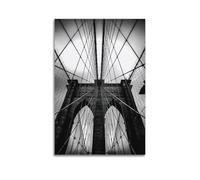 LDGSUPH A Brooklyn Perspective Art Print Poster Poster Decorative Painting Canvas Wall Posters And Art Picture Print Modern Family Bedroom Decor Posters 20x30inch(50x75cm)