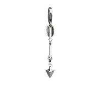 LDGSUPH Arrow Dangle Charm, Vintage Charm 925 Sterling Silver Pendant Fit Bracelets and Necklaces Romantic Gift for Women Girl(Ring)