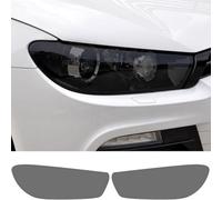 LDGSUPH Car Front Light Film For Scirocco Mk3 Tdi R Line 2008-2017 Front Light Transparent Smoked Black Tpu Sticker Car Headlight Protective Film