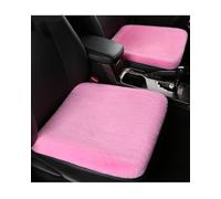 LDGSUPH Car Seat Cover Plush Car Seat Cushion, Artificial Plush, 45x45cm, Winter Warm, Universal Fit, Anti-Slip, Multiple Colors Available(Pink)