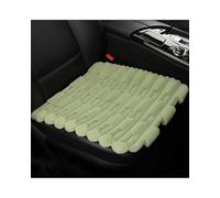 LDGSUPH Car Seat Cover Plush Seat Cover Cushion Winter Warm Car Backrest Protector Soft Imitation Rabbit Hair Chair Pad Auto Interior(1 Seat Pad green)
