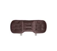 LDGSUPH Car Seat Cover Universal Winter Plush Car Seat Covers Full Set For Fabia Rapid Octavia Superb Citigo Roomster Front Rear Seat Covers(Brown back)