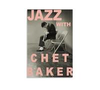 LDGSUPH Chet BakerRetro Wall Art Poster Classic Style Posters Perfect Fashioned Decor for Library Bar Or Home Theater16x24inch(40x60cm) Unframe-style