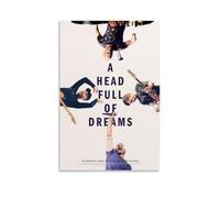 LDGSUPH Coldplay A Head Full of DreamsRetro Wall Art Poster Classic Style Posters Perfect Fashioned Decor for Library Bar Or Home Theater12x18inch(30x45cm) Unframe-style
