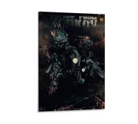 LDGSUPH Escape from TarkovRetro Wall Art Poster Classic Style Posters Perfect Fashioned Decor for Library Bar Or Home Theater12x18inch(30x45cm) Frame-style