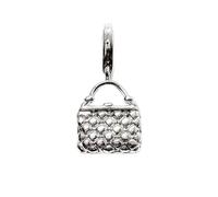 LDGSUPH Handbag Dangle Charm, 925 Sterling Silver Pendants Fits European Snake Chain Bracelets & Necklaces, Romantic Gift for Girlfriend Wife