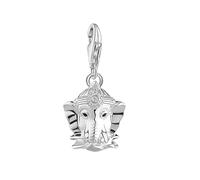LDGSUPH Hindu God Ganesh Charm Pendants, 925 Sterling Silver Vintage Dangle Charms Pendant Gift for Girlfriend Wife