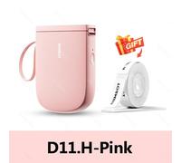 LDGSUPH Label Maker Tape Rolls 300DPI D11 Version D11H Machine Compatible With Label Printer Portable Thermal Printer(304dpi Pink)