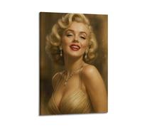 LDGSUPH Marilyn Monroe Poster Poster Decorative Painting Canvas Wall Posters And Art Picture Print Modern Family Bedroom Decor Posters 16x24inch(40x60cm)