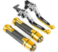 LDGSUPH Motorcycle Brake Clutch Levers For Honda Cbr1000rr / Fireblade 2004 2005 2006 2007 Brake Clutch Levers and Handlebar Hand Grips Ends