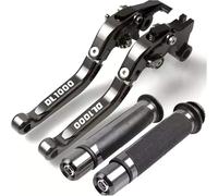 LDGSUPH Motorcycle Brake Clutch Levers for Suzuki Dl 1000 Dl1000 for V-Strom 2002-2018 2003 2004 2005 2006 2007 2008 Motorcycle Brake Clutch Lever Handle Hand Grips Set