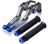 LDGSUPH Motorcycle Brake Clutch Levers For Yamaha Yzf600r Thundercat 1995 1996-2008 Motorcycle Adjustable Folding Extendable Brake Clutch Levers Handlebar Hand Grips