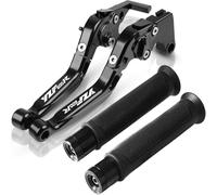 LDGSUPH Motorcycle Brake Clutch Levers For Yamaha Yzf600r Thundercat 1995 1996-2008 Motorcycle Adjustable Folding Extendable Brake Clutch Levers Handlebar Hand Grips