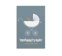 LDGSUPH Rosemarys Baby - Alternative Movie Poster Poster Decorative Painting Canvas Wall Posters And Art Picture Print Modern Family Bedroom Decor Posters 24x36inch(60x90cm)