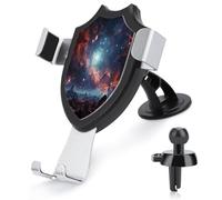 LDGSUPH Space with Cluster Phone Holders for Your Car Cradle Portable Smartphone Holder Air Vent Cell Phones Stand Universal Car Phone Mount 90° Adjustable Cell Phones Mount