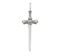 LDGSUPH Sword Pendant, Jewelry Europe Style 925 Sterling Silver Vintage Gift for Woman & Men