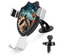 LDGSUPH Turtle Starfish Phone Holders for Your Car Cradle Portable Smartphone Holder Air Vent Cell Phones Stand Universal Car Phone Mount 90° Adjustable Cell Phones Mount