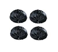 LDGSUPH Tyre Storage Bags 210D Oxford Tire Cover, Waterproof Spare Wheel Protection Bag, For Car Auto Storage(Black and silver,S 4 pieces)