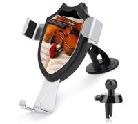 LDGSUPH Violin Sheet Music Phone Holders for Your Car Cradle Portable Smartphone Holder Air Vent Cell Phones Stand Universal Car Phone Mount 90° Adjustable Cell Phones Mount