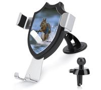 LDGSUPH Water Skiing Squirrel Phone Holders for Your Car Cradle Portable Smartphone Holder Air Vent Cell Phones Stand Universal Car Phone Mount 90° Adjustable Cell Phones Mount