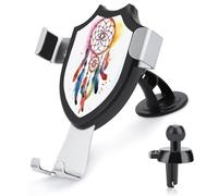 LDGSUPH Watercolor Dream Catcher Phone Holders for Your Car Cradle Portable Smartphone Holder Air Vent Cell Phones Stand Universal Car Phone Mount 90° Adjustable Cell Phones Mount