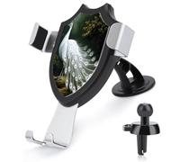 LDGSUPH White Peacock_78030696 Phone Holders for Your Car Cradle Portable Smartphone Holder Air Vent Cell Phones Stand Universal Car Phone Mount 90° Adjustable Cell Phones Mount