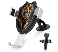 LDGSUPH Wild Animals Tiger Phone Holders for Your Car Cradle Portable Smartphone Holder Air Vent Cell Phones Stand Universal Car Phone Mount 90° Adjustable Cell Phones Mount