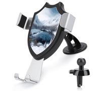 LDGSUPH Winter Mountains Snow Scene Phone Holders for Your Car Cradle Portable Smartphone Holder Air Vent Cell Phones Stand Universal Car Phone Mount 90° Adjustable Cell Phones Mount