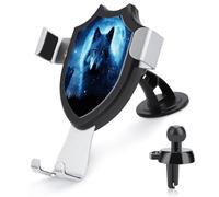 LDGSUPH Wolfs Phone Holders for Your Car Cradle Portable Smartphone Holder Air Vent Cell Phones Stand Universal Car Phone Mount 90° Adjustable Cell Phones Mount