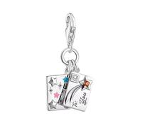 LDGSUPH Women's Dangle Charms, Envelope Letter Charm Pendant Europe Jewelry Accessories 925 Sterling Silver Romantic Gift for Women Girls
