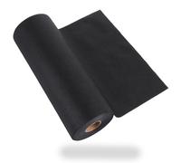 LDHHYH Black No-Show Mesh Embroidery Stabiliser Roll, 30.5 cm x 45.7 m (50 yd) Cut-Away Machine Embroidery Backing for Dark Fabrics, T-Shirts and Knits