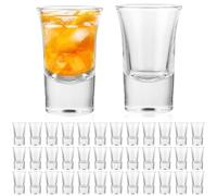 LDHHYH Shot Glasses 2.5 cl / 25 ml Pack of 36 for Liquor Shooting, Whisky, Brandy