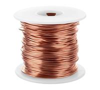 LDHHYH Soft Copper Wire, 16 Gauge Wire T2 Soft Round Copper Wire, Jewelry Beading Reel Bare Conductive Wire for DIY Craft Jewelry Making Beading Garden Plants, 138Feet/42M