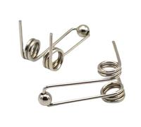 LDHNFBYV 2Pcs 24-30mm Curling Iron Replacement Double Return Torsion Spring(24mm)
