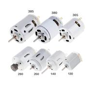 LDHNFBYV DC Motor 3V 6 V 12V R140 R260 RS365 385 High Speed Carbon Brush Electric Motor(R260 1.5-3V)