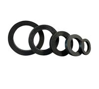 LDHNFBYV DN15/20/25/32-100 1/2" 3/4" 1" 2"-4" EPDM Camlock Gasket Fitting Cam Lock Hose Seal For Female Coupler(DN25 25x38x6mm)