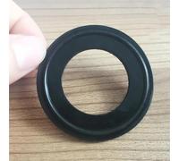 LDHNFBYV Fit 0.5" 0.75" 1" 1.5" 2" 2.5" 3" 4" 6"-10" Tri Clamp Sanitary EDPM Seal Gasket Strip Ring Homebrew For Diopter Ferule Fitting(12.7x25.4mm 5PCS)