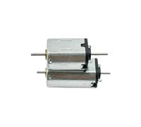 LDHNFBYV N30 N20 DC 6V-12V Micro 10mm*12mm Dual 1mm Shaft Brush Motor Double Axis Large Torque(N30 12V 20000RPM)