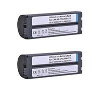 LDIFNNSI 2000mAh NB-CP2L NB-CP2LH Battery + Charger, Compatible for Canon NB-CP1L CP2L, Compatible for SELPHY CP100 CP200 CP300 CP400 CP510 CP1500 Printers(2pcs 2000mAh)