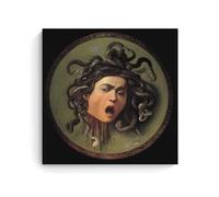 LdinMEX Caravaggio ArtWork - Medusa Print Poster Canvas Wall Art Decorative Bedroom Modern Home Print Picture Artworkss 12x12inch(30x30cm)