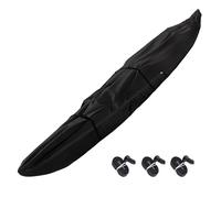 LDIW Kayak Cover, 420D Trailerable Kayak Covers for Outdoor Storage, Waterproof & UV Protection Canoe Cover for Indoor/Outdoor Storage,Black,10FT
