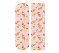 LDIYEU Colorful Summer Ice Fruit Skateboard Grip Tape Sheets Creative Longboard Waterproof Griptapes for Youth Boys Girls Kids Men No Bubble Free Easy to Apply.(9"X33" 1Pcs)