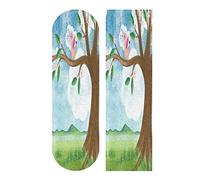 LDIYEU Sing Bird Tree Skateboard Grip Tape Sheets Creative Longboard Waterproof Griptapes for Youth Boys Girls Kids Men No Bubble Free Easy to Apply(9"X33" 1Pcs)